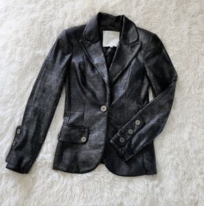 Walter Black Vegan Leather Jacket/ Blazer, S2z  2 (Hot!!!) New With Tags